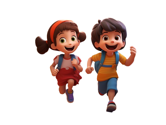 3d cartoon back school 3